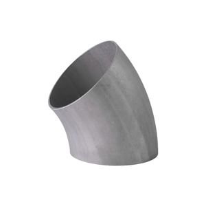 Gelaste bocht 45°, R = d + 100, EN 10253-3/4 type A, EN 1.4404